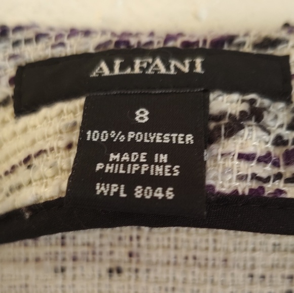 Alfani Blazer w/ Embellished Shoulders & Zip Up - Picture 7 of 7